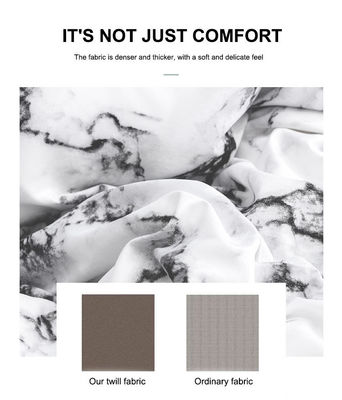 Hôtel de luxe équipé de draps de lit en coton lit ensemble en AU/UE/US et tailles personnalisées