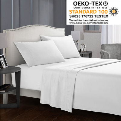 Impression à écran rotatif de lit en tissu de microfibre souple 2 PCS par ensemble pour votre chambre