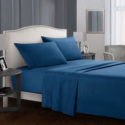 Impression à écran rotatif de lit en tissu de microfibre souple 2 PCS par ensemble pour votre chambre