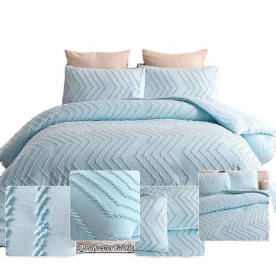 Hôtel/Maison/Hôpital 22 pièces de draps en microfibre avec des rideaux assortis