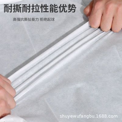 Non tissé 4 en 1 lit ensemble pour les voyages 40 chiffre de tissu draps jetables hôpital