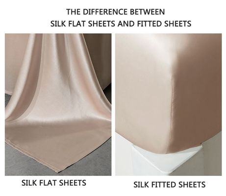 Ayez une bonne nuit de sommeil avec cette couverture de couette de soie de mûrier