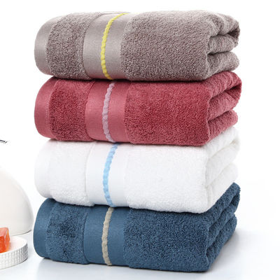Rectangle Organique Plain Designer draps égyptiens extra-grands serviettes de bain ensemble avec logo