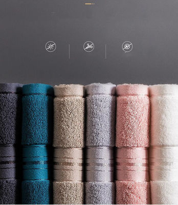Rectangle Organique Plain Designer draps égyptiens extra-grands serviettes de bain ensemble avec logo
