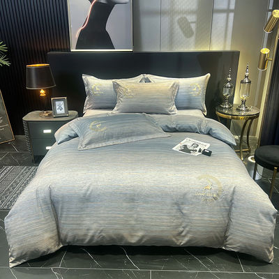 Ensembles de literie à la maison avec rideaux assortis draps en coton égyptien pour lit bébé hôtel