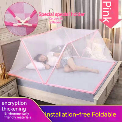 Réseau de moustiques pliable carré de chambre pour la prévention des moustiques et la décoration des pièces