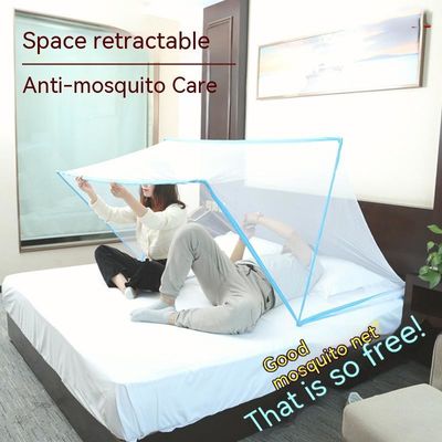 Réseau de moustiques pliable carré de chambre pour la prévention des moustiques et la décoration des pièces