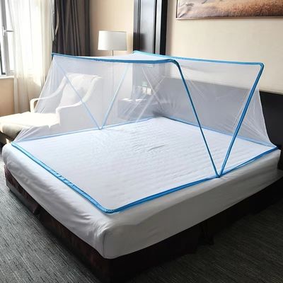 Réseau de moustiques pliable carré de chambre pour la prévention des moustiques et la décoration des pièces