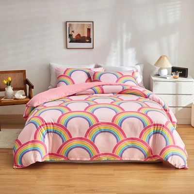 Des ensembles de literie à fleurs blanches pour les enfants garçons filles jumelles 2 PCs Glow in the Dark Duvet Cover